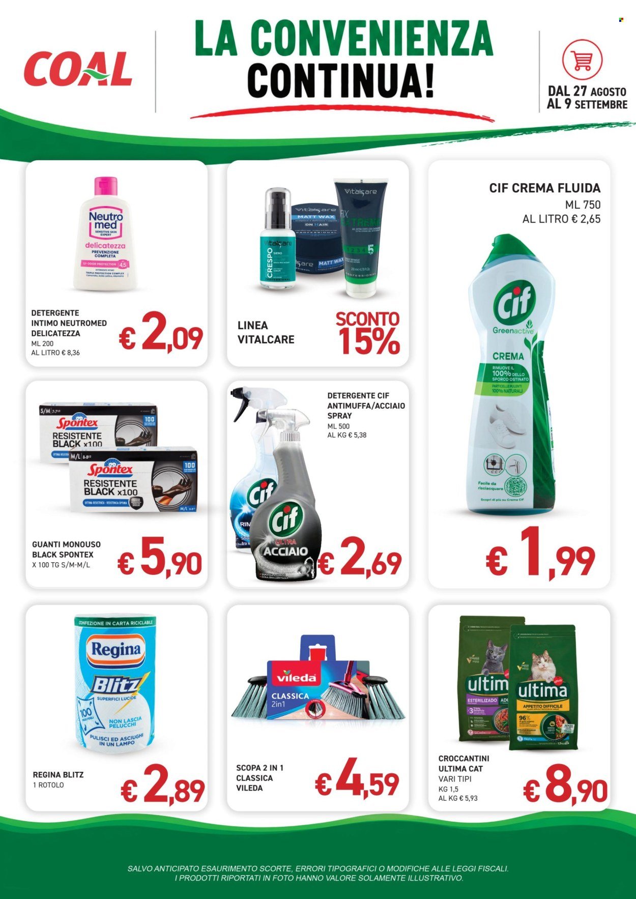 Volantino COAL - Da giovedì 27 agosto 2026