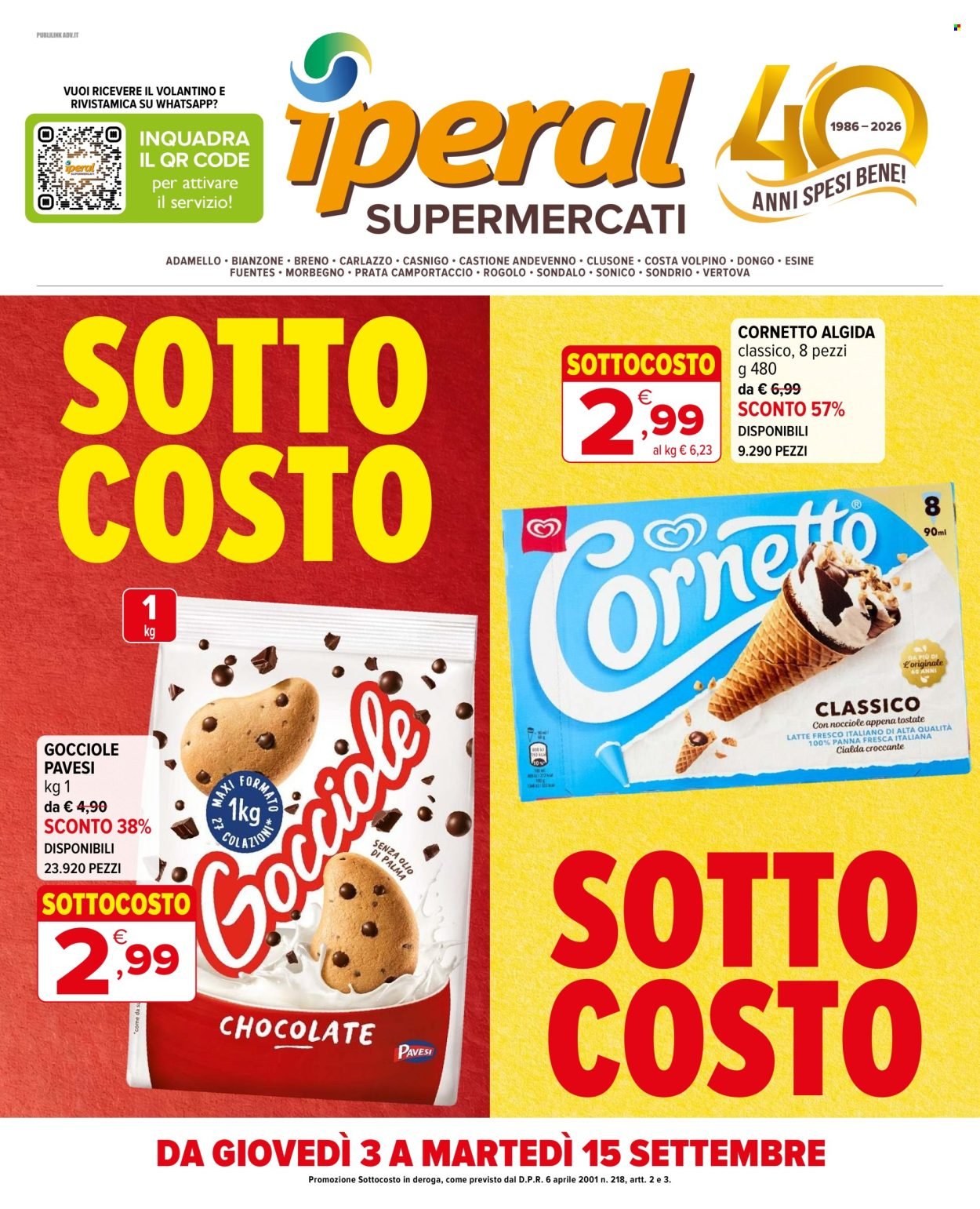 Volantino IPERAL - Sottocosto