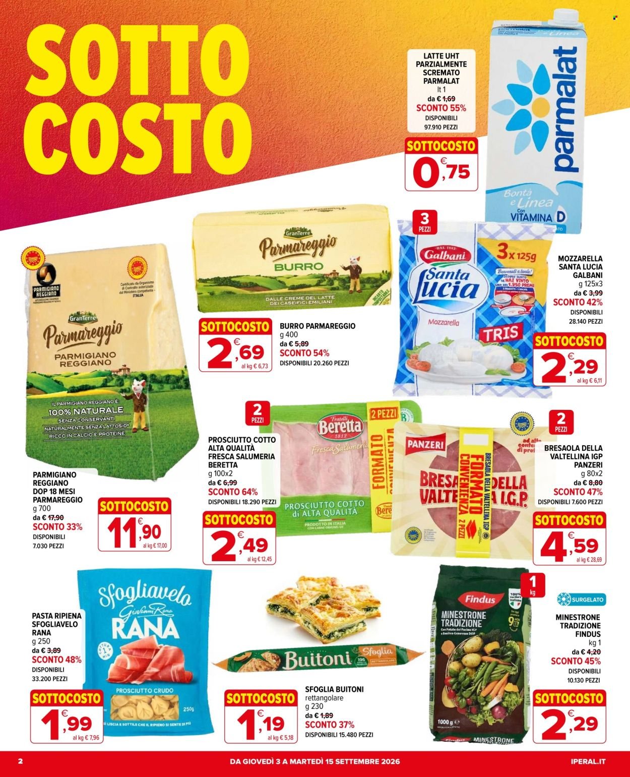 Volantino IPERAL - Sottocosto
