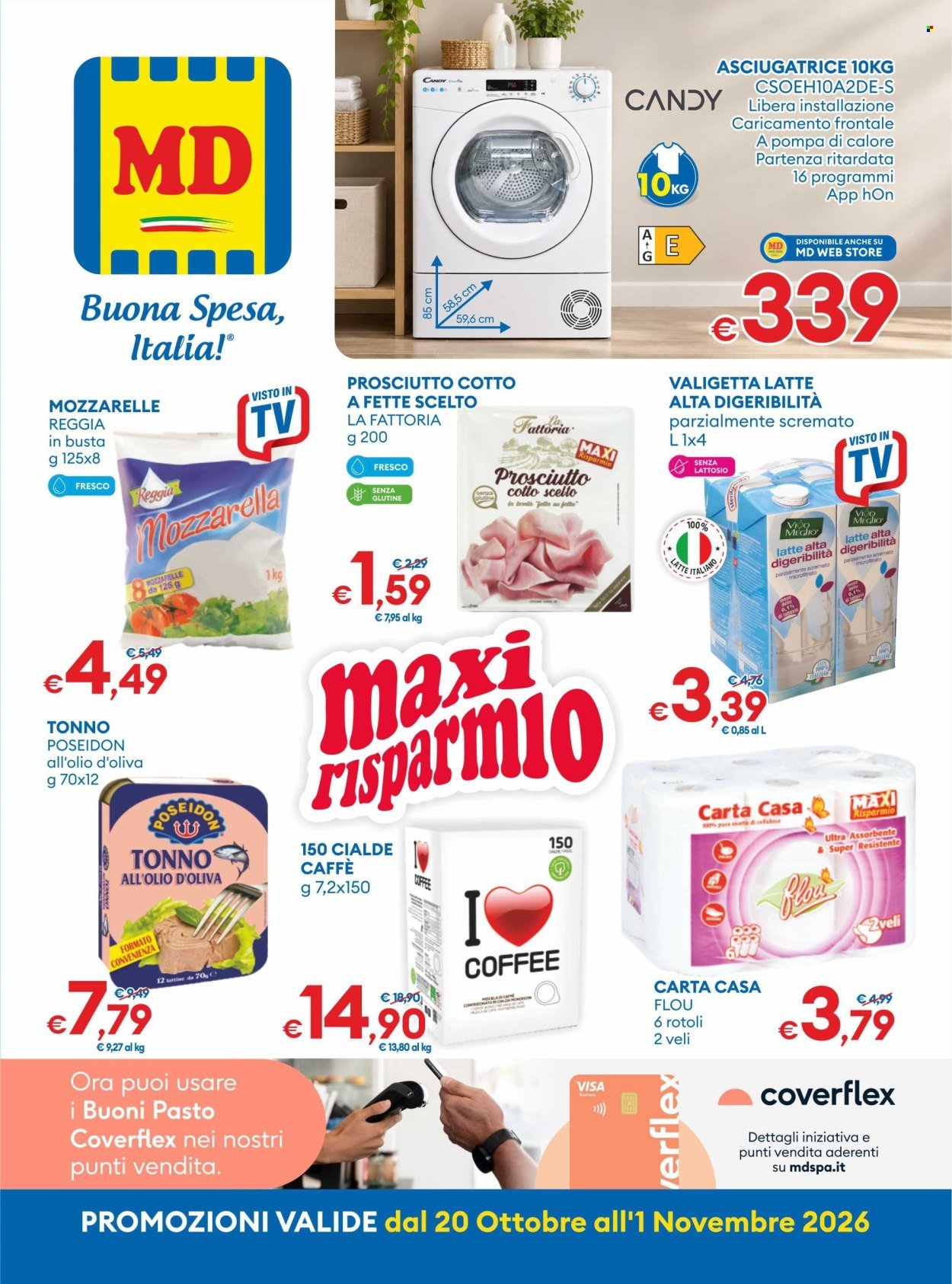 Volantino MD DISCOUNT - Da martedì 20 ottobre 2026