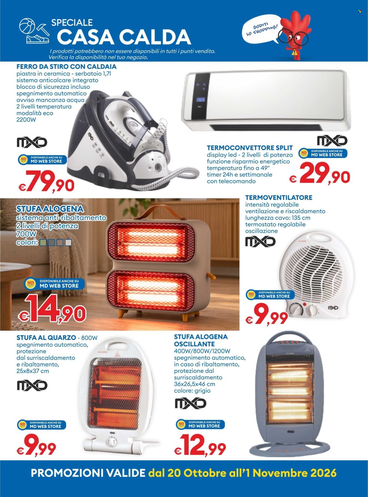 Volantino MD DISCOUNT - Da martedì 20 ottobre 2026