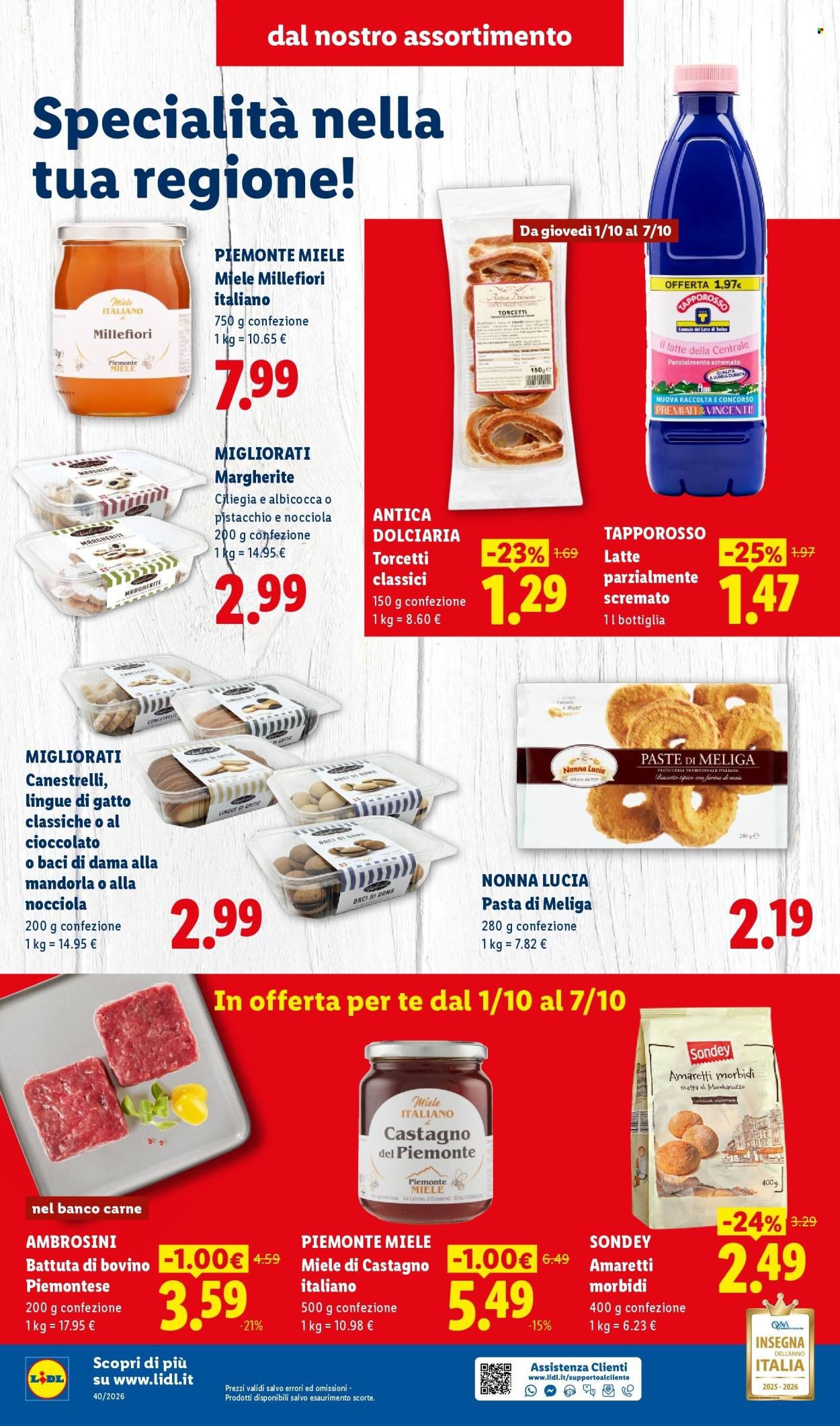 Volantino LIDL - Sapori del Piemonte