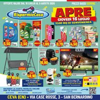 Volantino RISPARMIO CASA - Da giovedì 16 luglio 2026