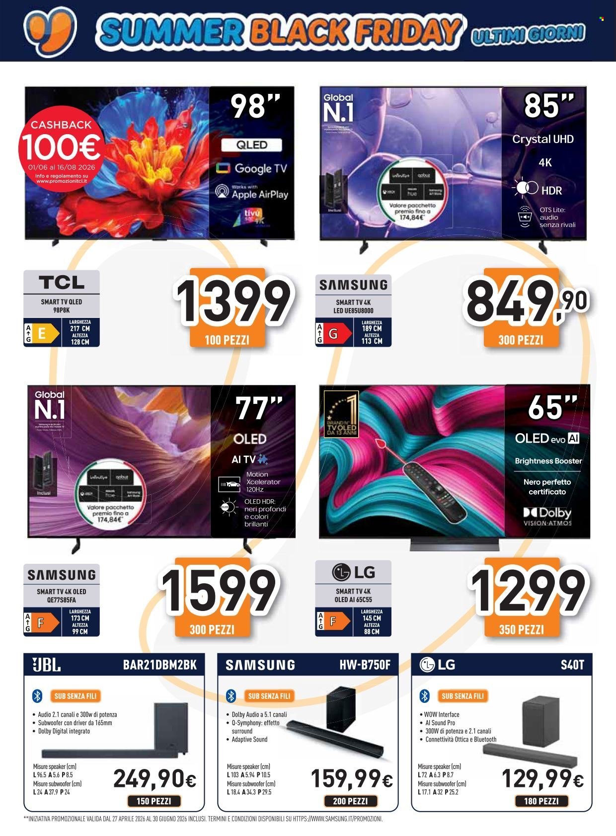 Volantino UNIEURO - Summer Black Friday