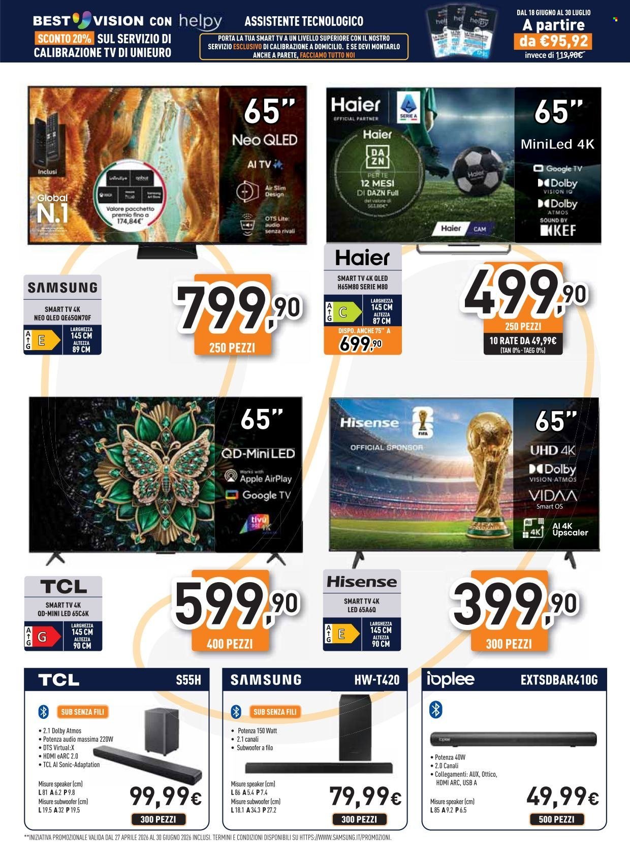Volantino UNIEURO - Summer Black Friday