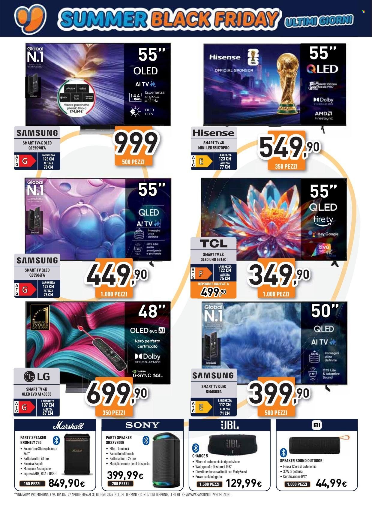 Volantino UNIEURO - Summer Black Friday