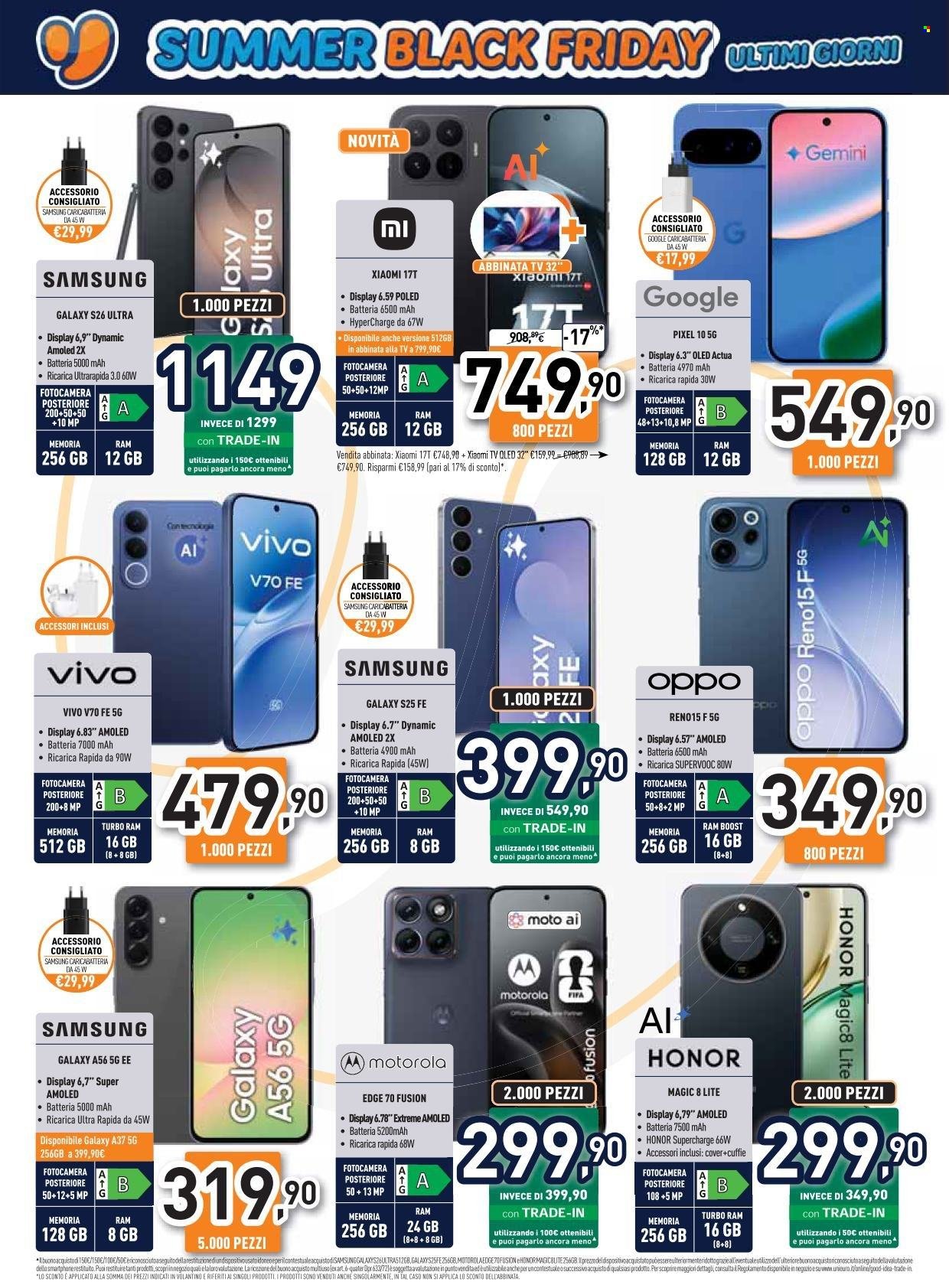 Volantino UNIEURO - Summer Black Friday