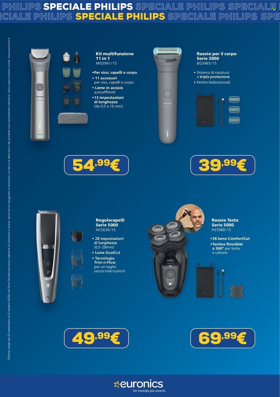 Volantino EURONICS - Speciale Philips
