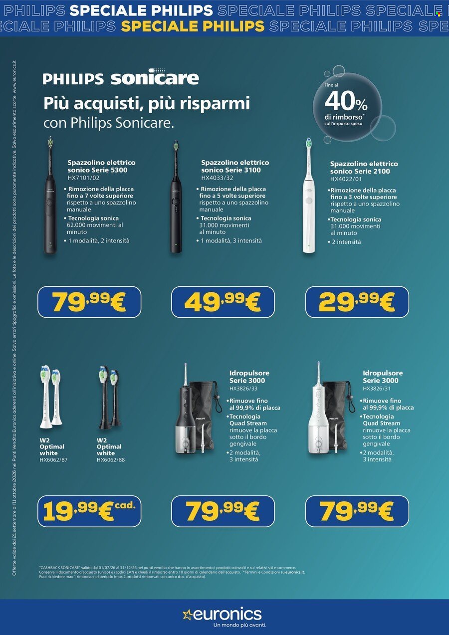 Volantino EURONICS - Speciale Philips