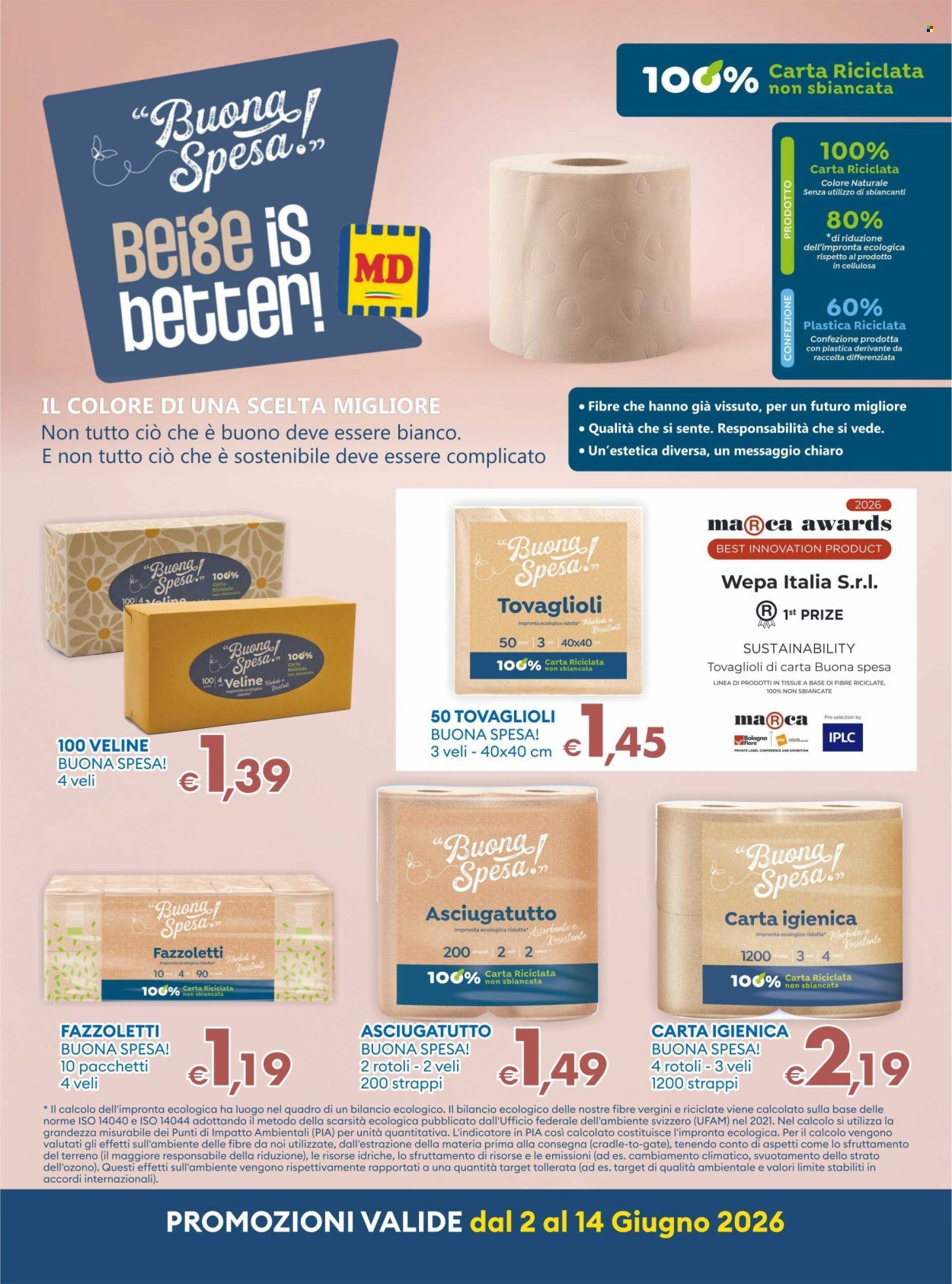 Volantino MD DISCOUNT - Da martedì 2 2026