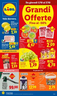 Volantino LIDL - Grandi offerte