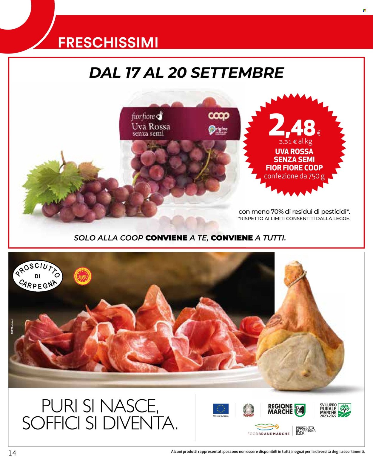 Volantino COOP - Prezzi ribassati soci