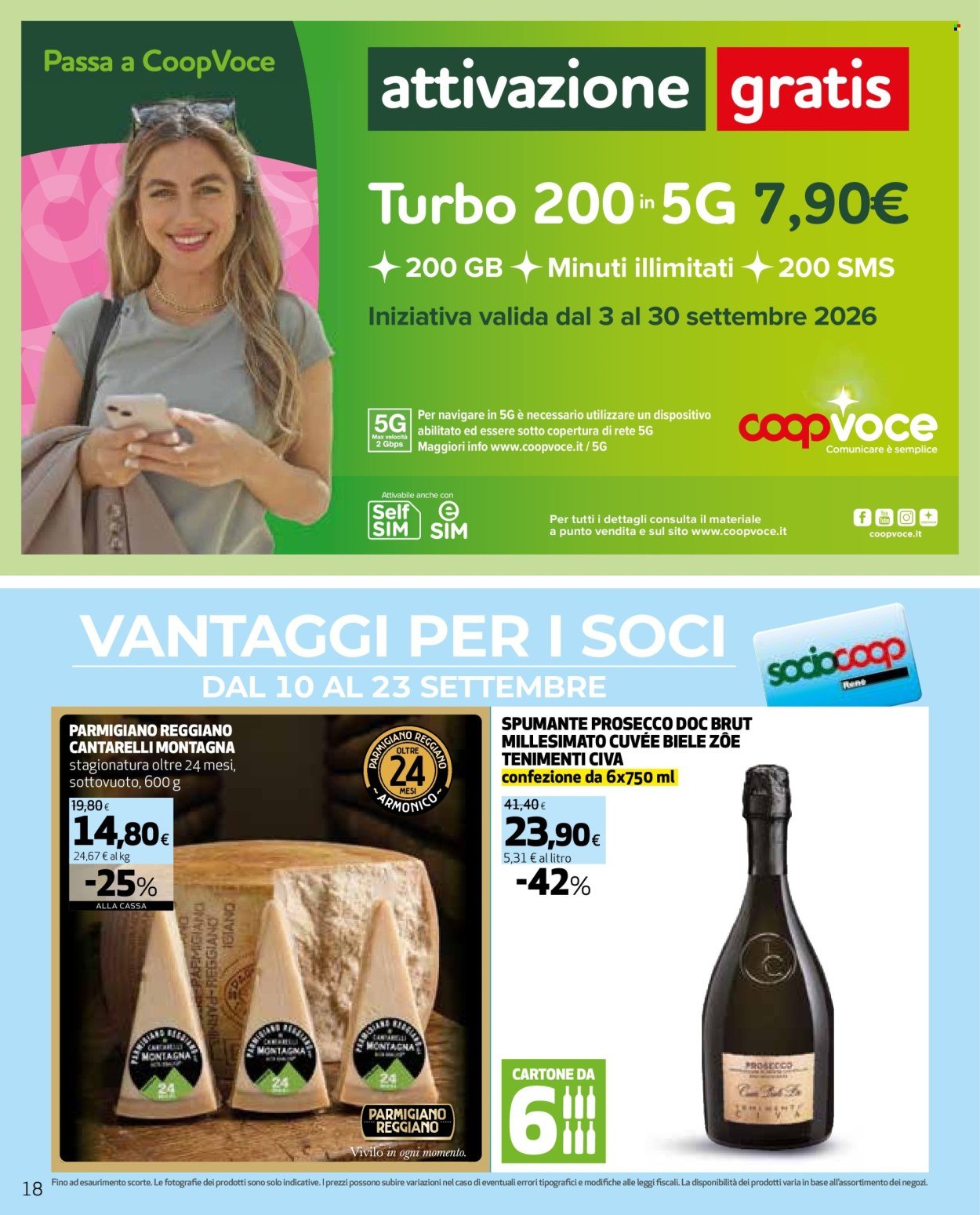 Volantino COOP - Prezzi ribassati soci