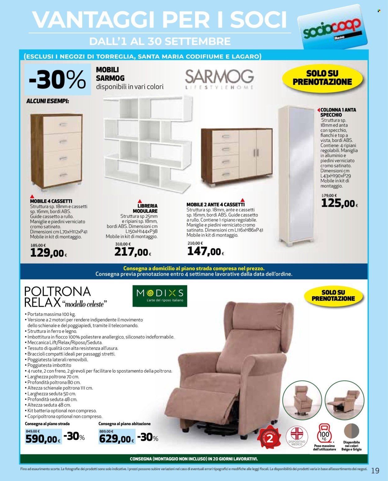 Volantino COOP - Prezzi ribassati soci