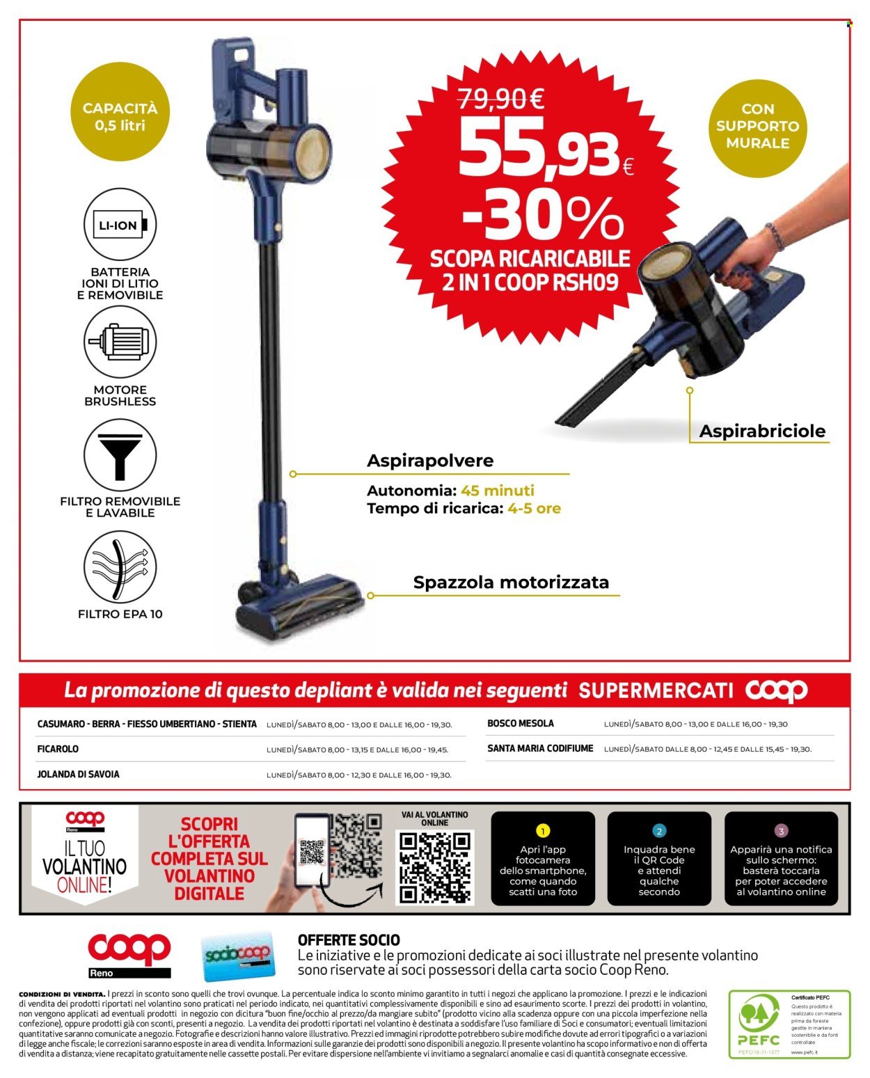 Volantino COOP - Prezzi ribassati soci