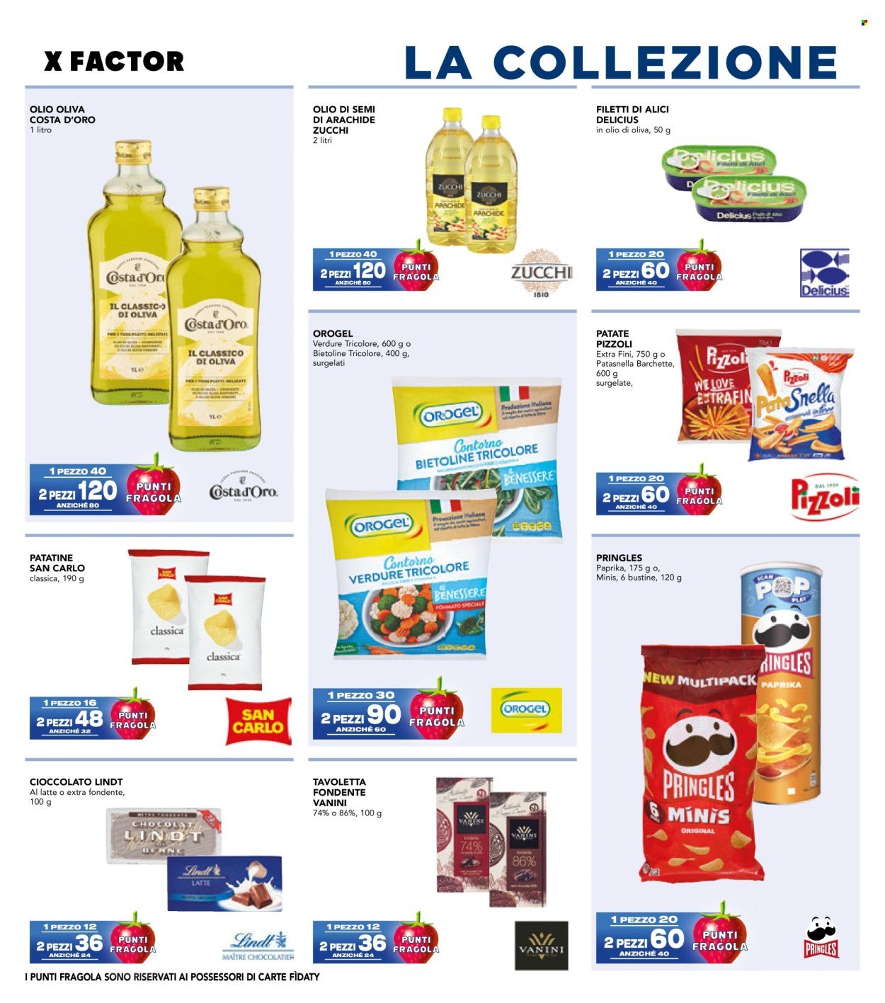 Volantino ESSELUNGA - Collezione X Factor - 4° Appuntamento