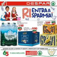 Volantino DESPAR - Da giovedì 27 agosto 2026