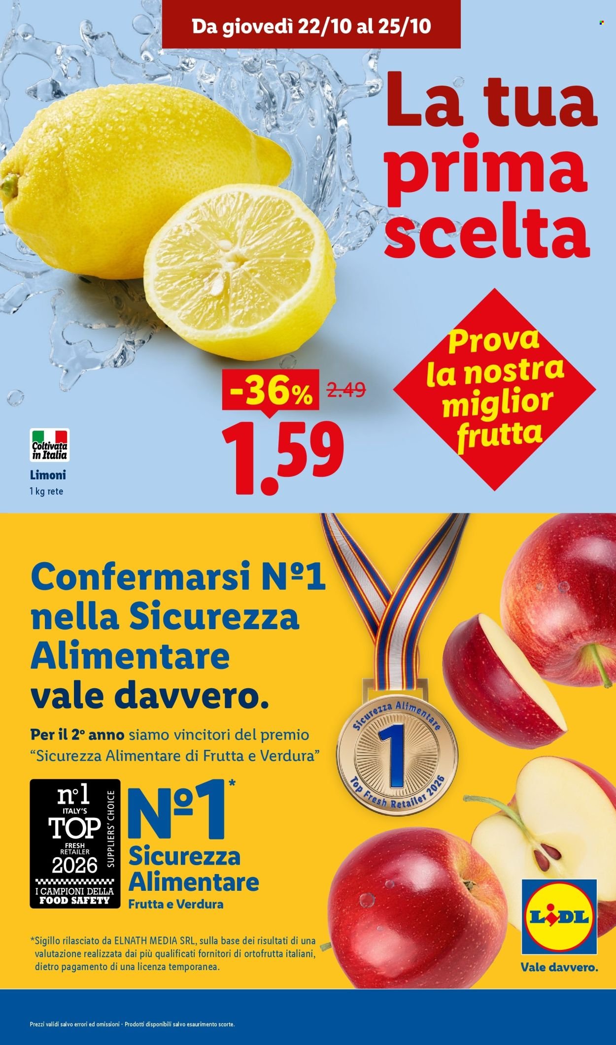 Volantino LIDL - Fresca e conveniente