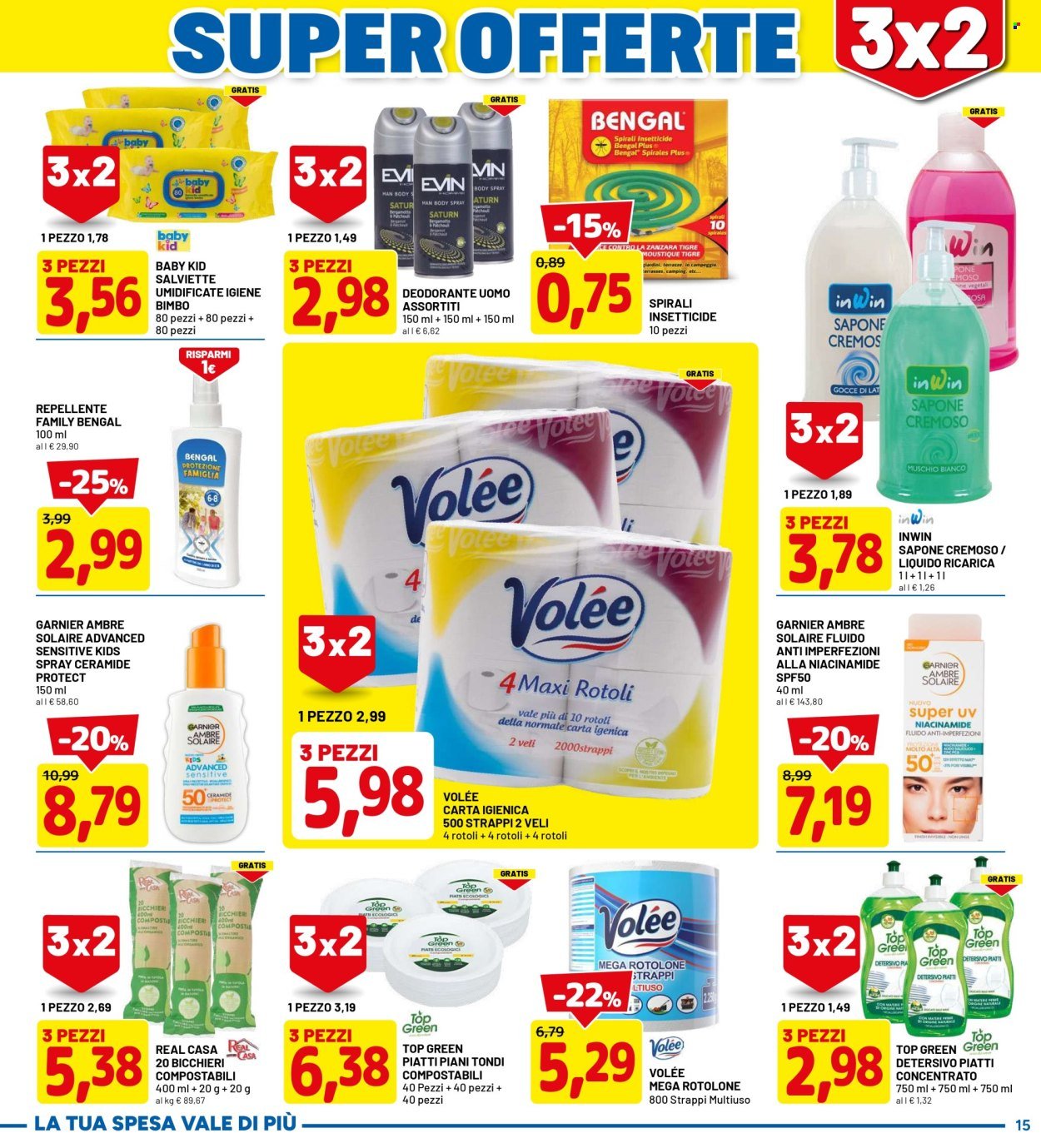 Volantino DPIÙ - SUPER OFFERTE 3x2