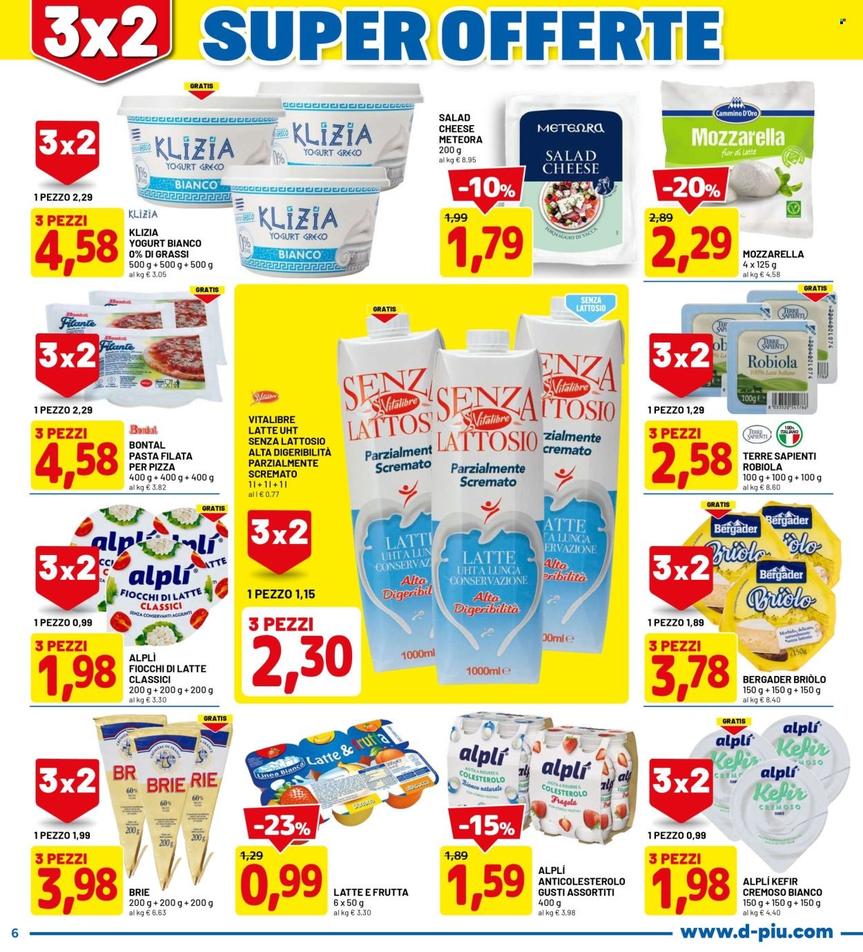 Volantino DPIÙ - SUPER OFFERTE 3x2