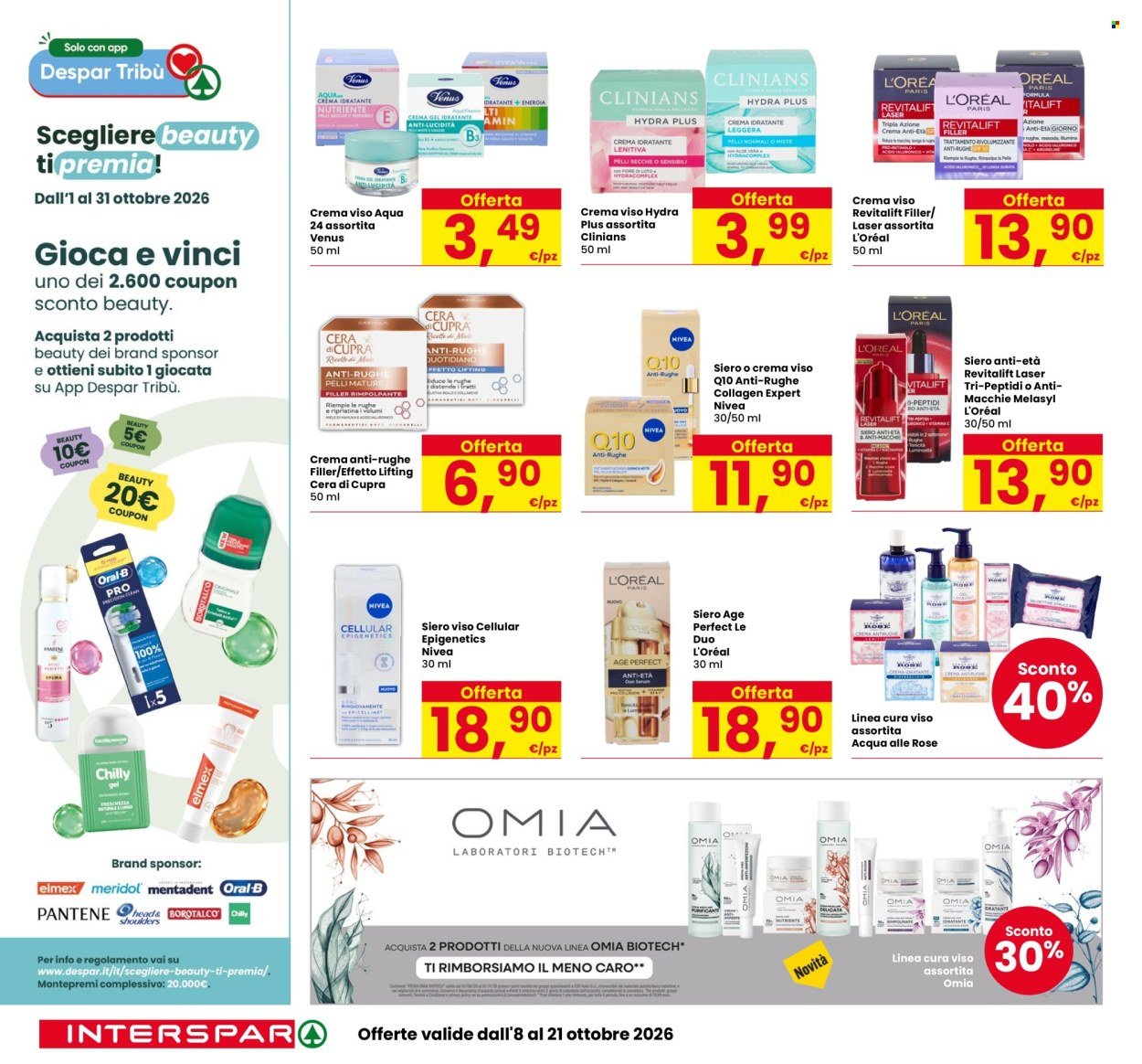 Volantino INTERSPAR - Risveglia la tua bellezza