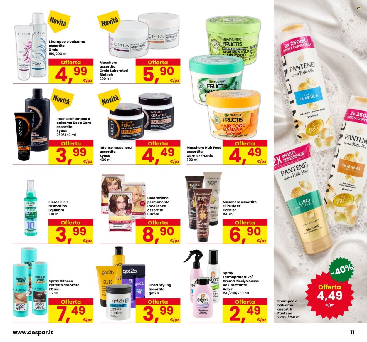 Volantino INTERSPAR - Risveglia la tua bellezza