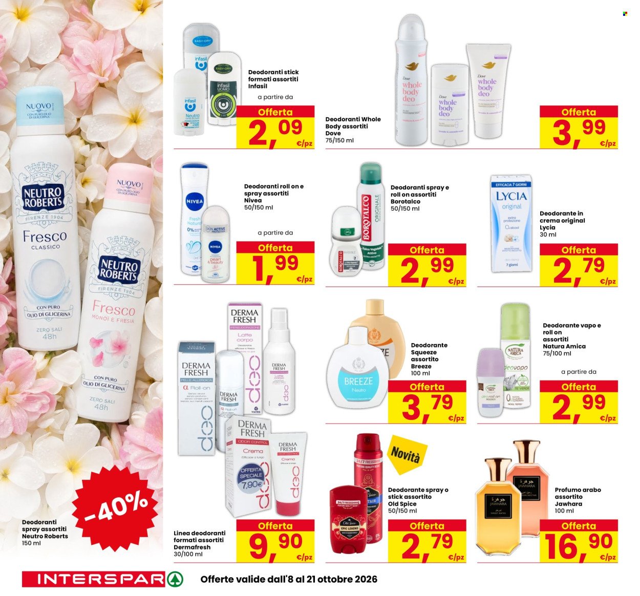Volantino INTERSPAR - Risveglia la tua bellezza