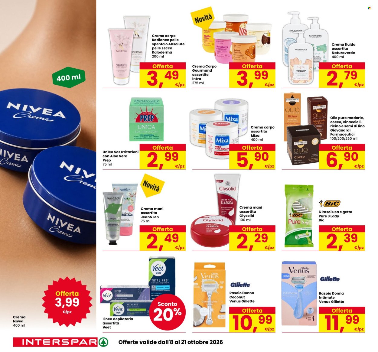 Volantino INTERSPAR - Risveglia la tua bellezza