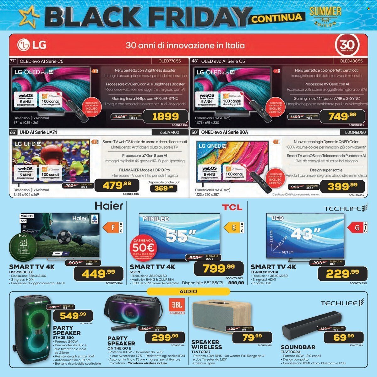 Volantino EURONICS - BLACK FRIDAY CONTINUA
