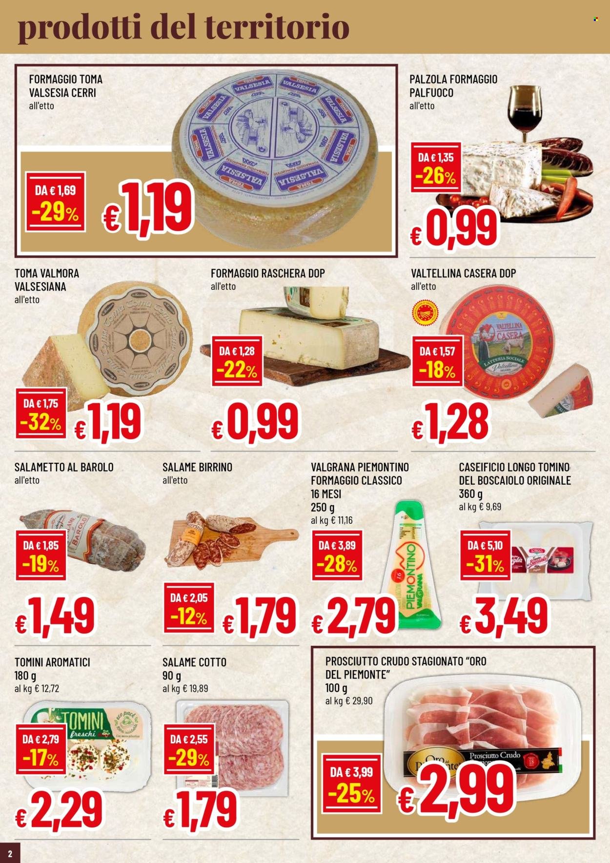 Volantino FAMILA - PRODOTTI DEL TERRITORIO