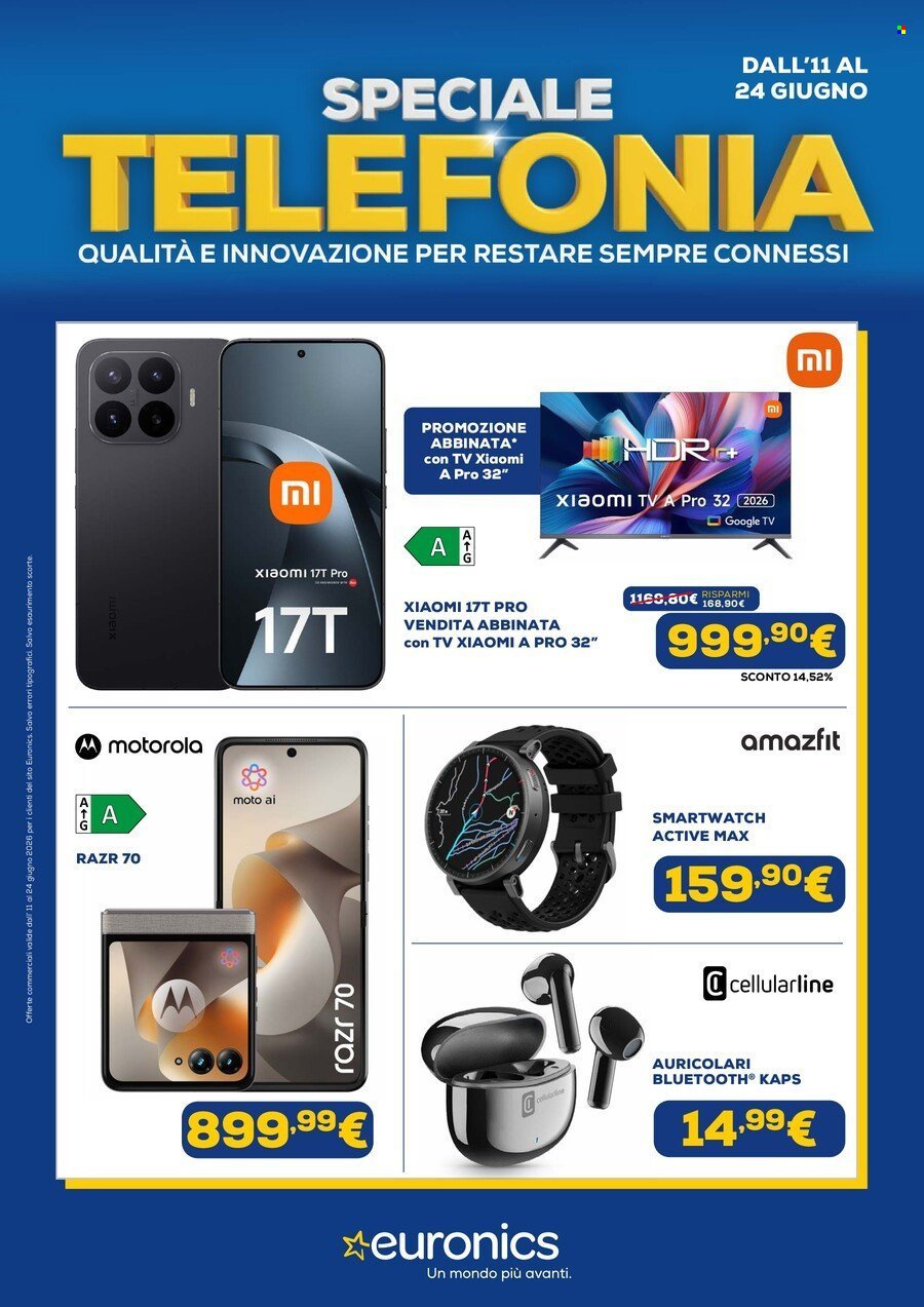 Volantino EURONICS - Speciale Telefonia
