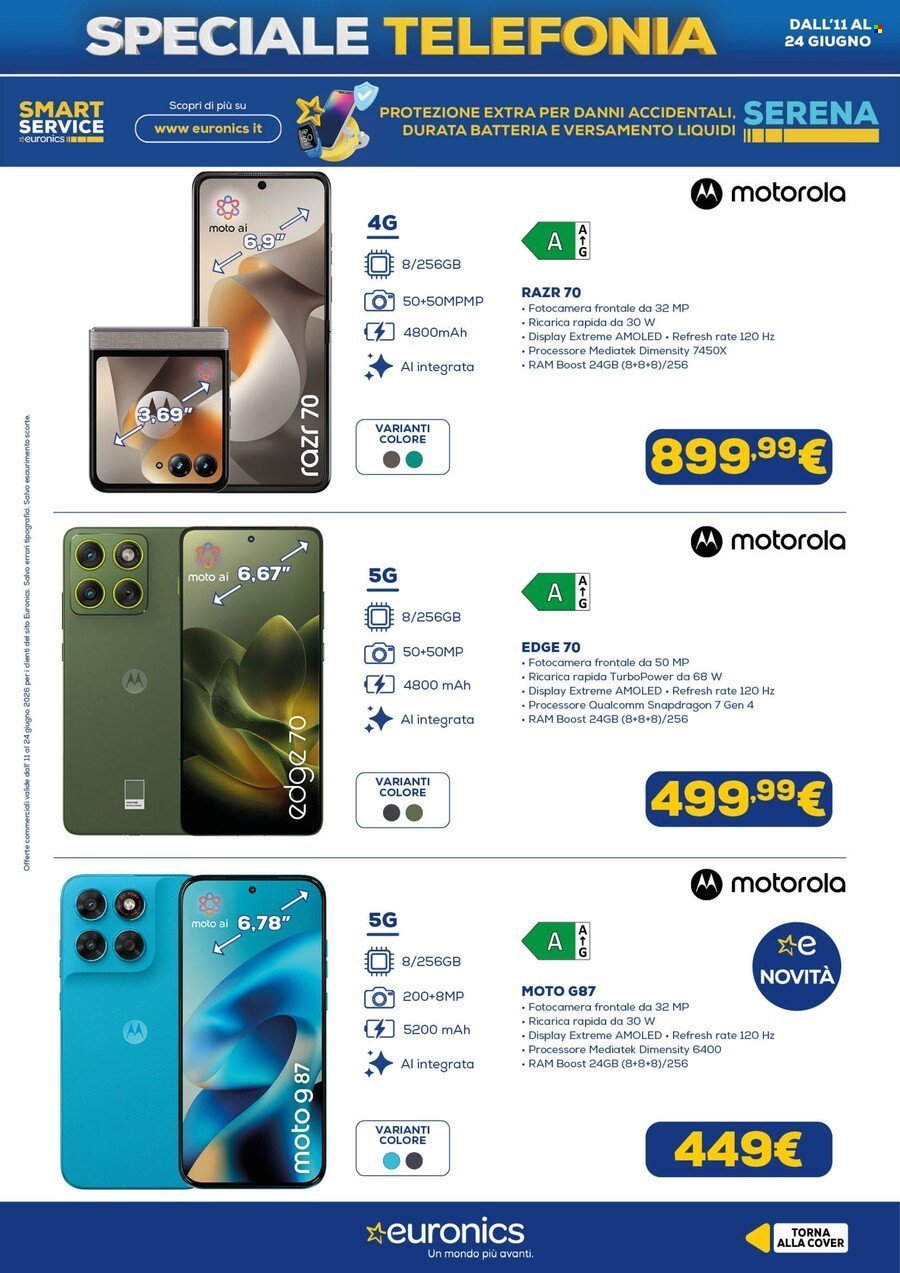 Volantino EURONICS - Speciale Telefonia