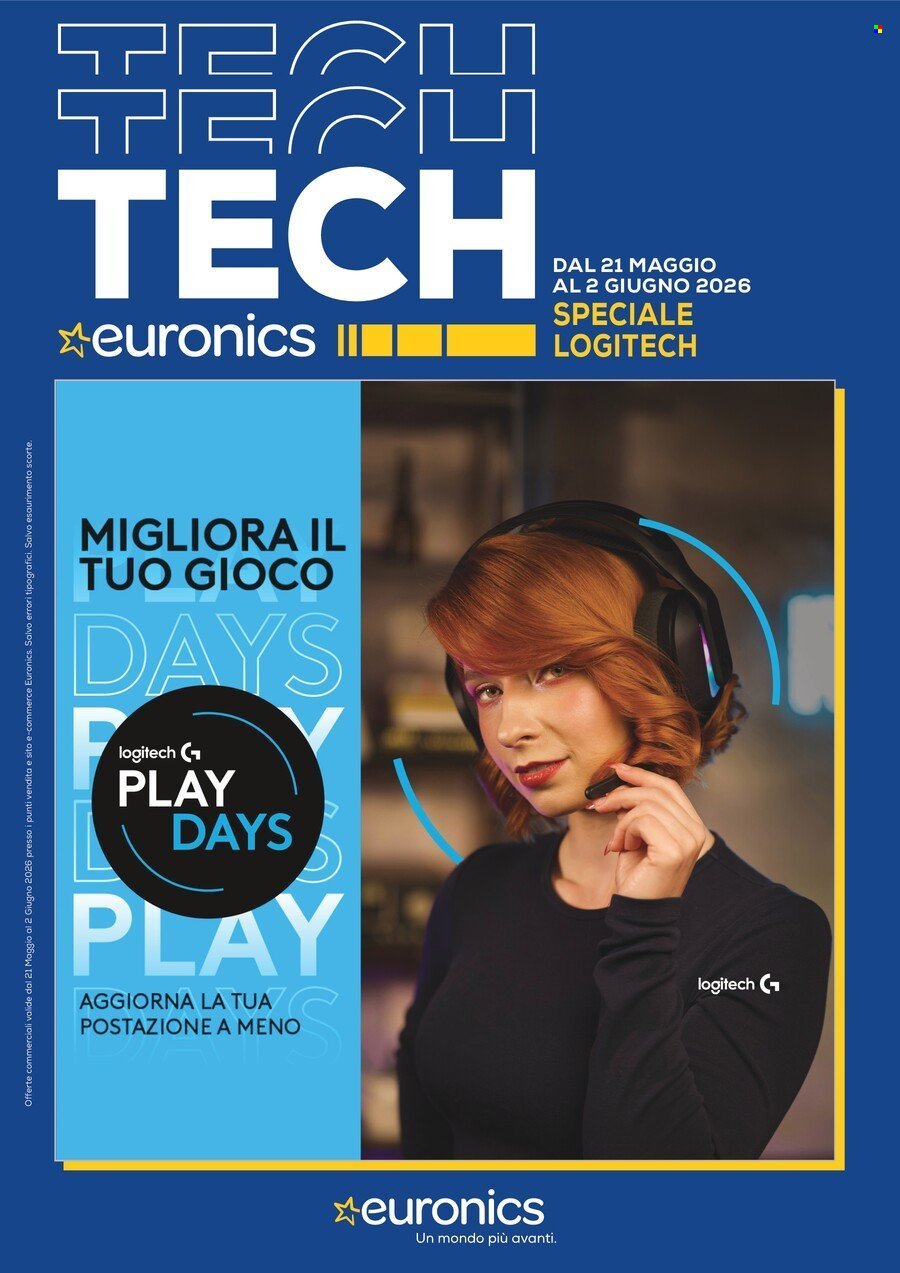 Volantino EURONICS - Speciale Logitech