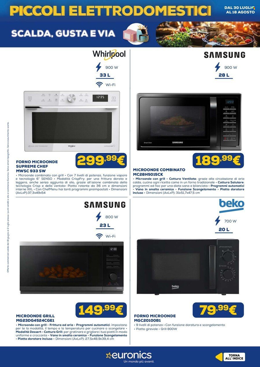 Volantino EURONICS - Speciale Piccoli Elettrodomestici