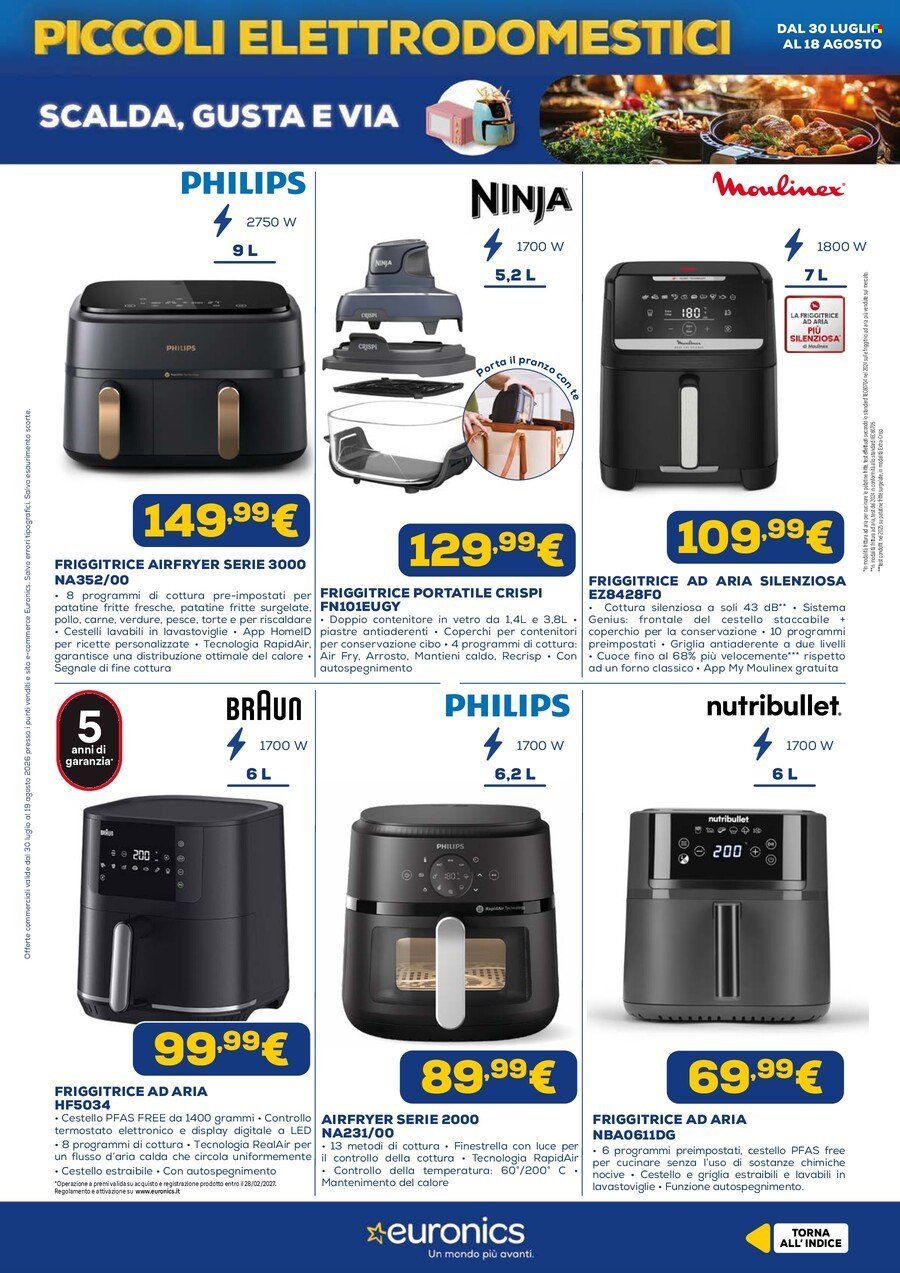 Volantino EURONICS - Speciale Piccoli Elettrodomestici