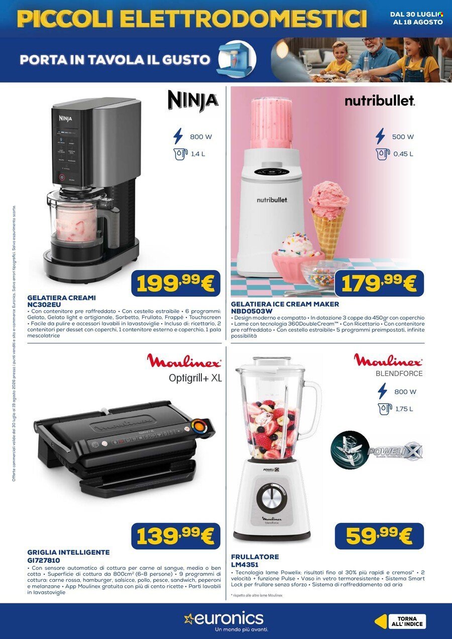 Volantino EURONICS - Speciale Piccoli Elettrodomestici
