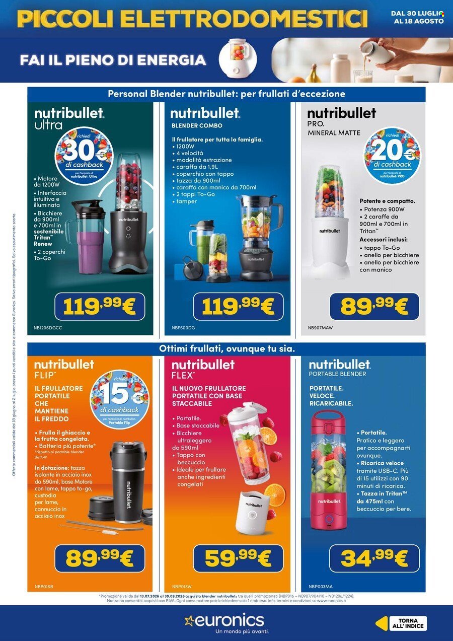 Volantino EURONICS - Speciale Piccoli Elettrodomestici