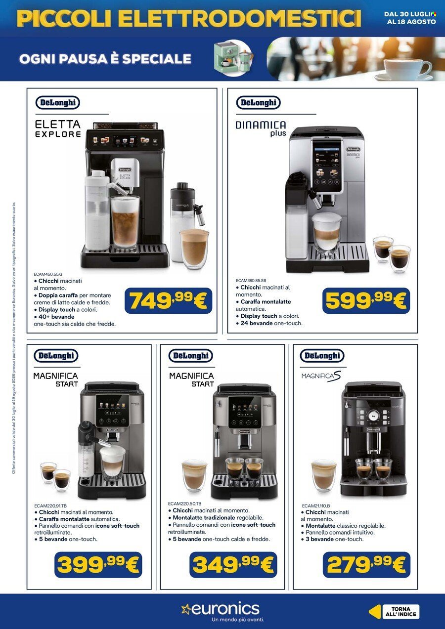 Volantino EURONICS - Speciale Piccoli Elettrodomestici