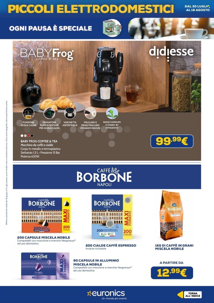 Volantino EURONICS - Speciale Piccoli Elettrodomestici