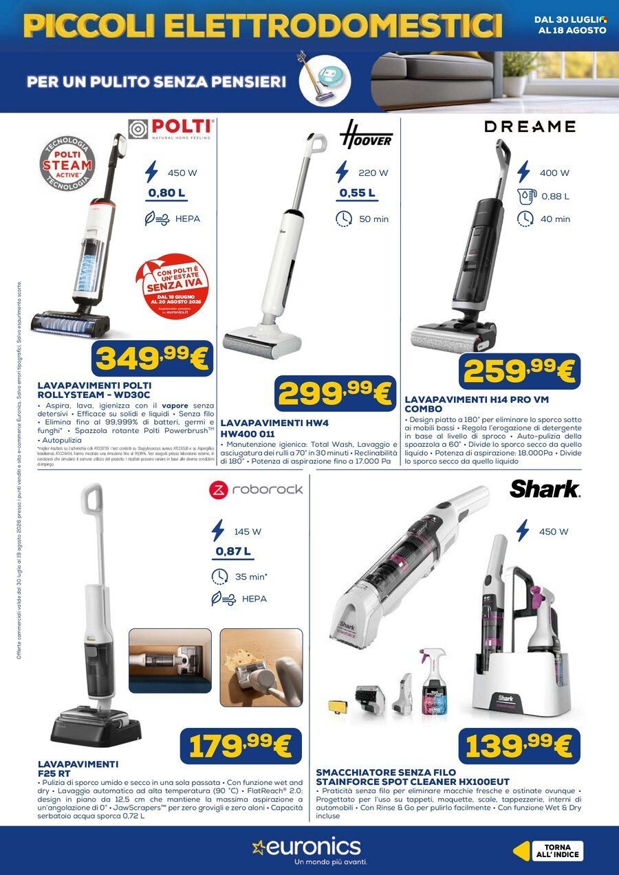 Volantino EURONICS - Speciale Piccoli Elettrodomestici