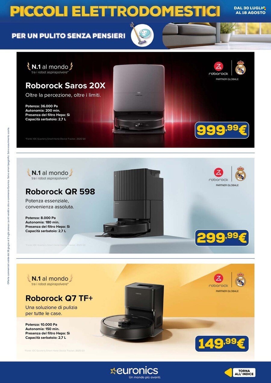 Volantino EURONICS - Speciale Piccoli Elettrodomestici