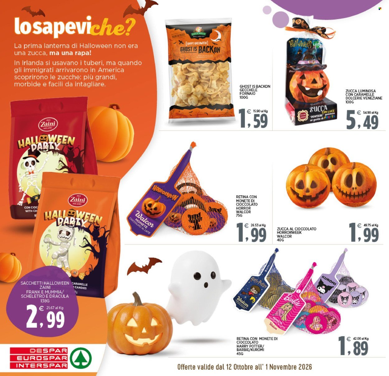 Volantino DESPAR - Da lunedì 12 ottobre 2026