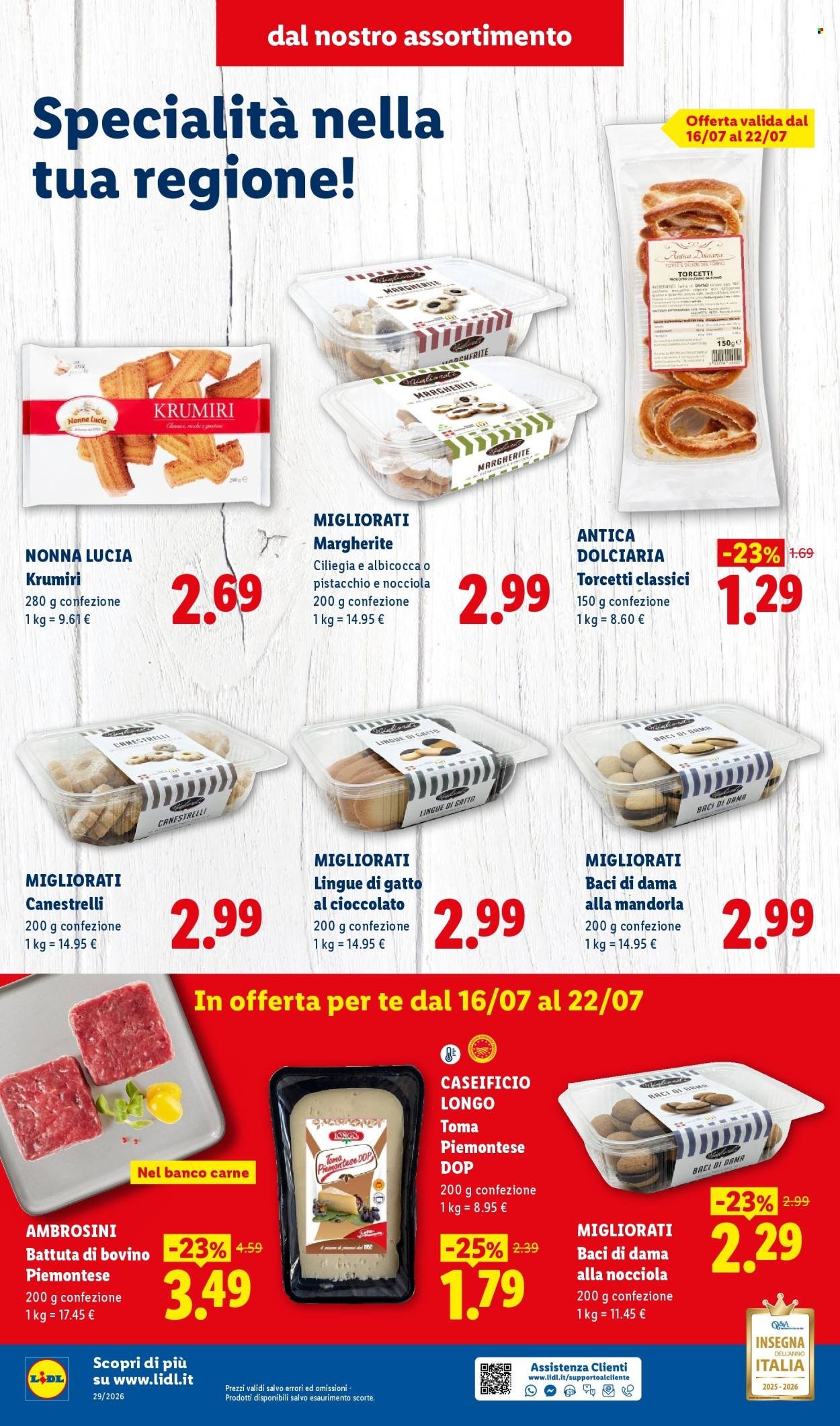 Volantino LIDL - Sapori del Piemonte