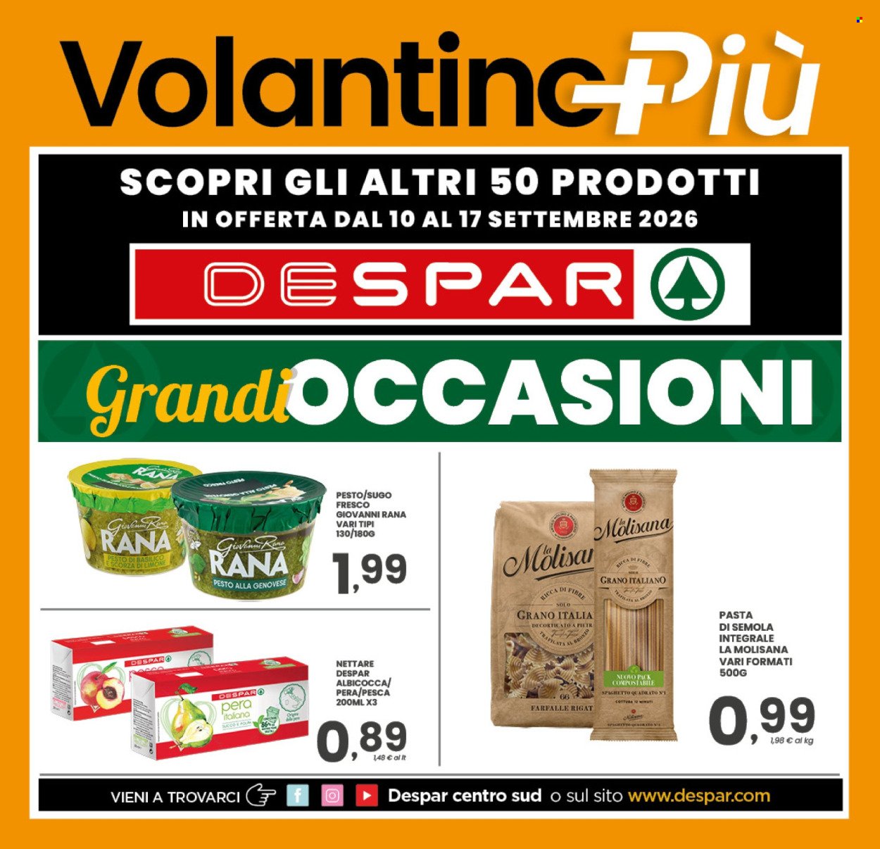 Volantino DESPAR - Da giovedì 10 2026