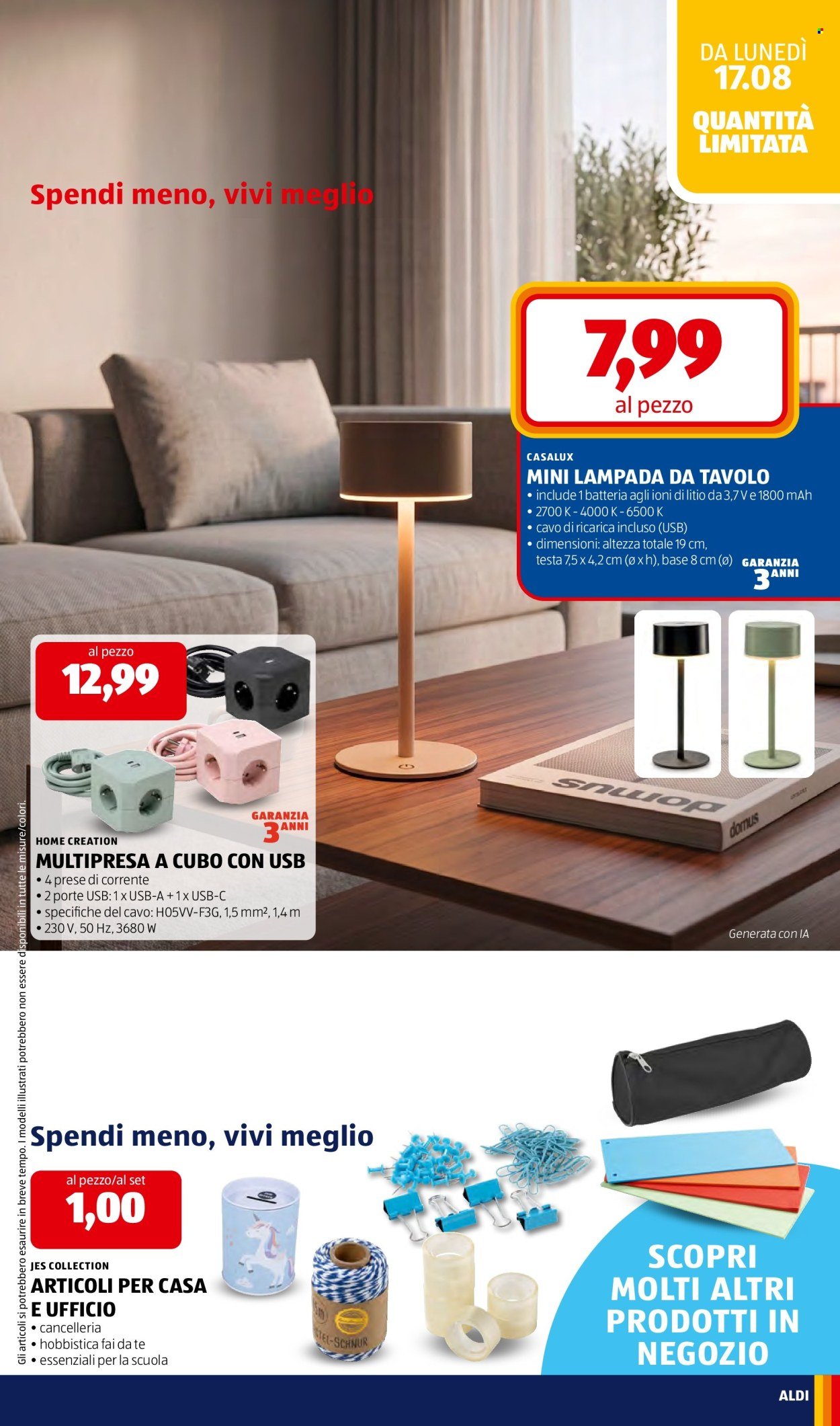 Volantino ALDI - Prezzi Bassi