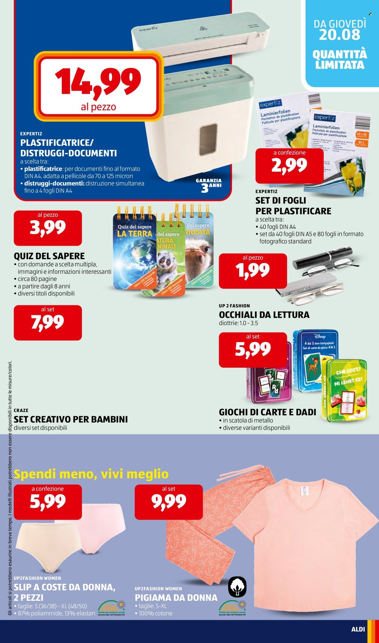Volantino ALDI - Prezzi Bassi