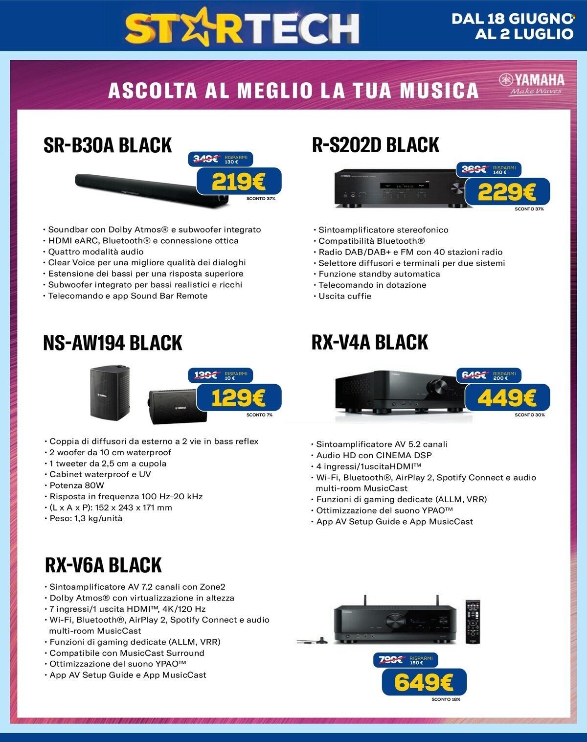 Volantino EURONICS - STARTECH - TANTI PRODOTTI IMPERDIBILI