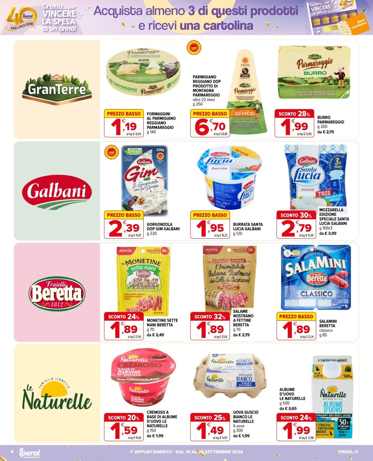 Volantino IPERAL - Prodotti Sponsor