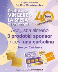 Volantino IPERAL - Prodotti Sponsor