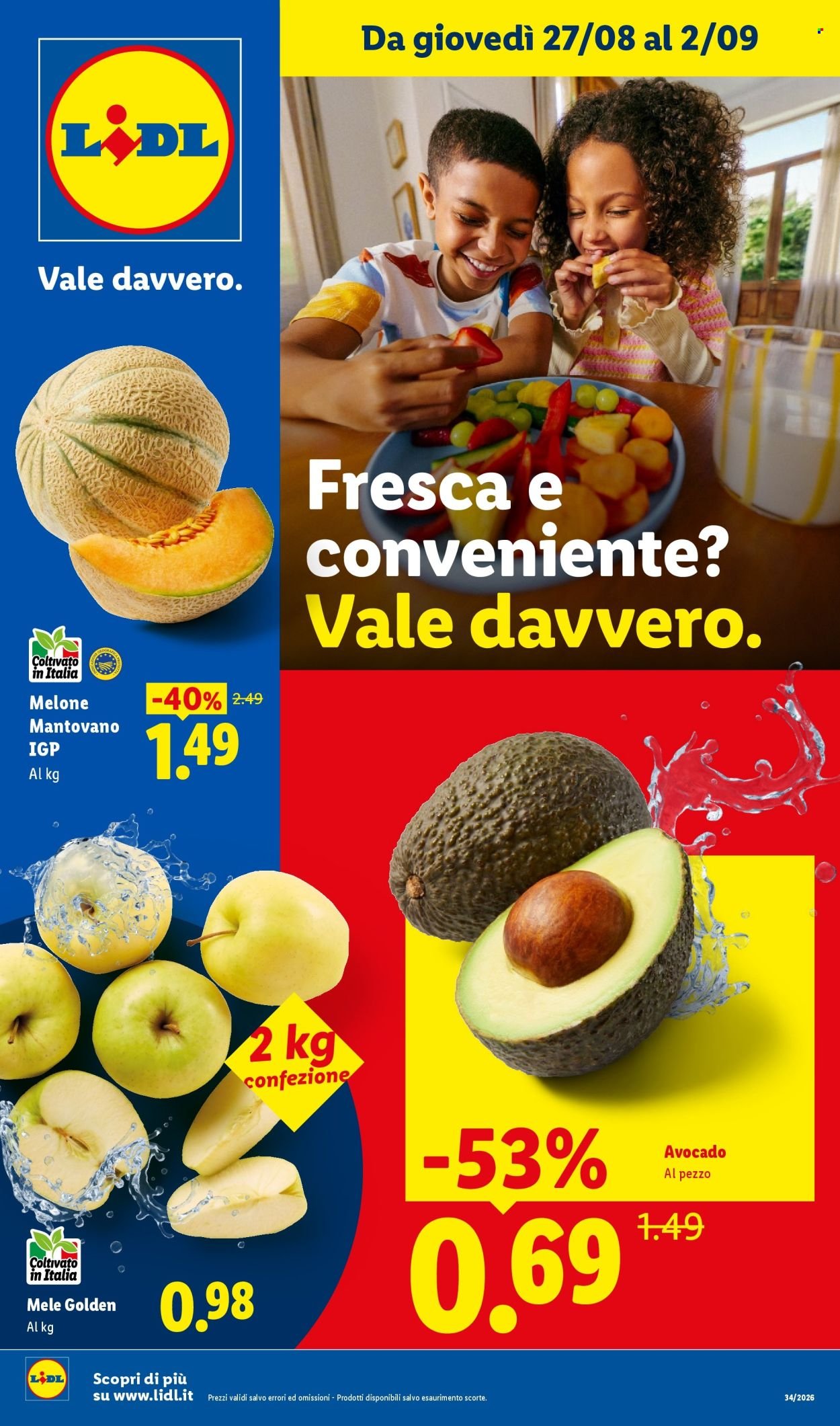 Volantino LIDL - Fresca e conveniente